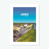 Lahinch Blue Sky A4 Print - Littlebee Prints