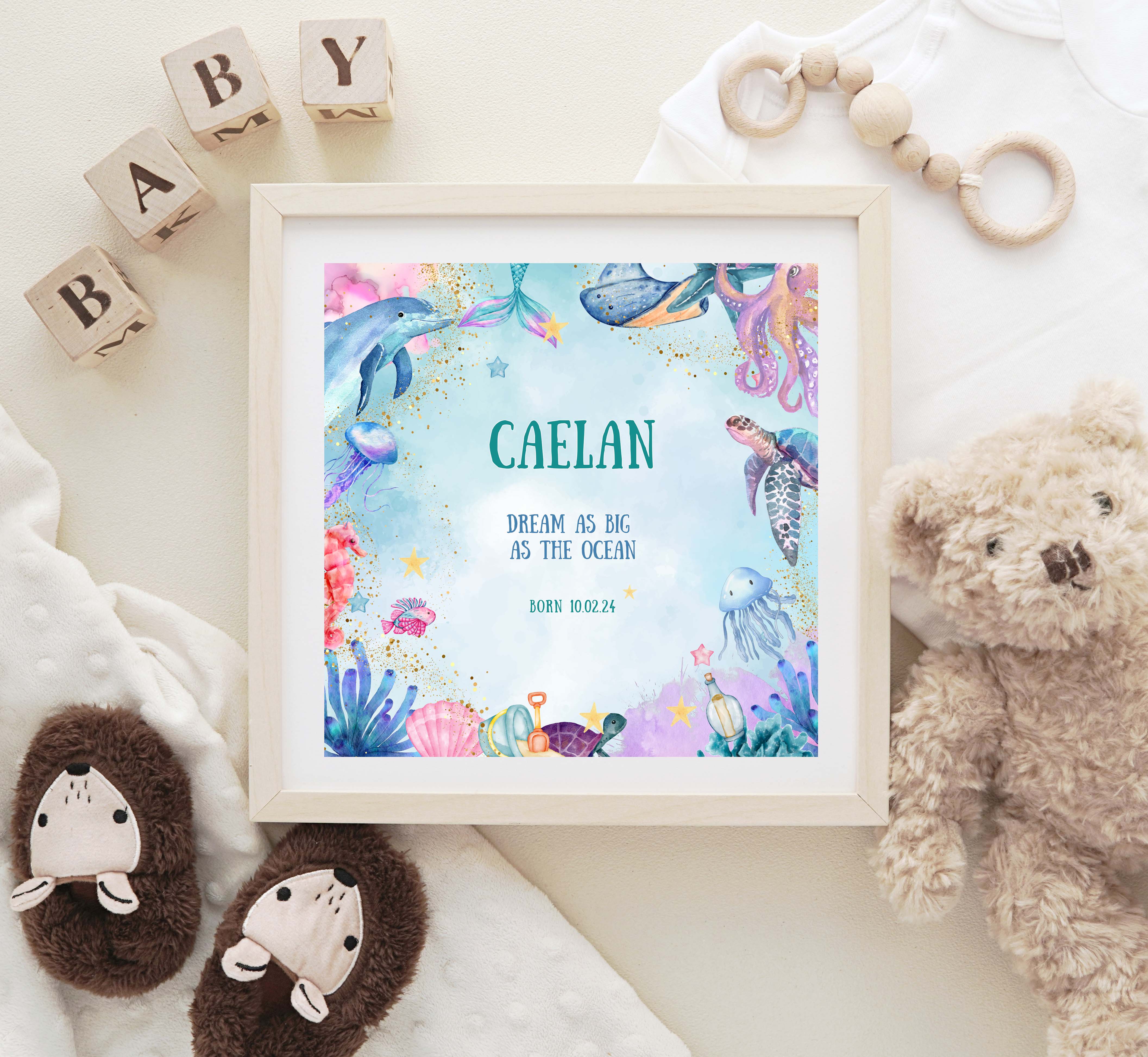 Dream as Big as the Ocean - Littlebee Prints